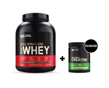 Optimum Gold Standard Whey Protein 2273 Gr + Micronized Creatine 317 Gr Kombinasyonu